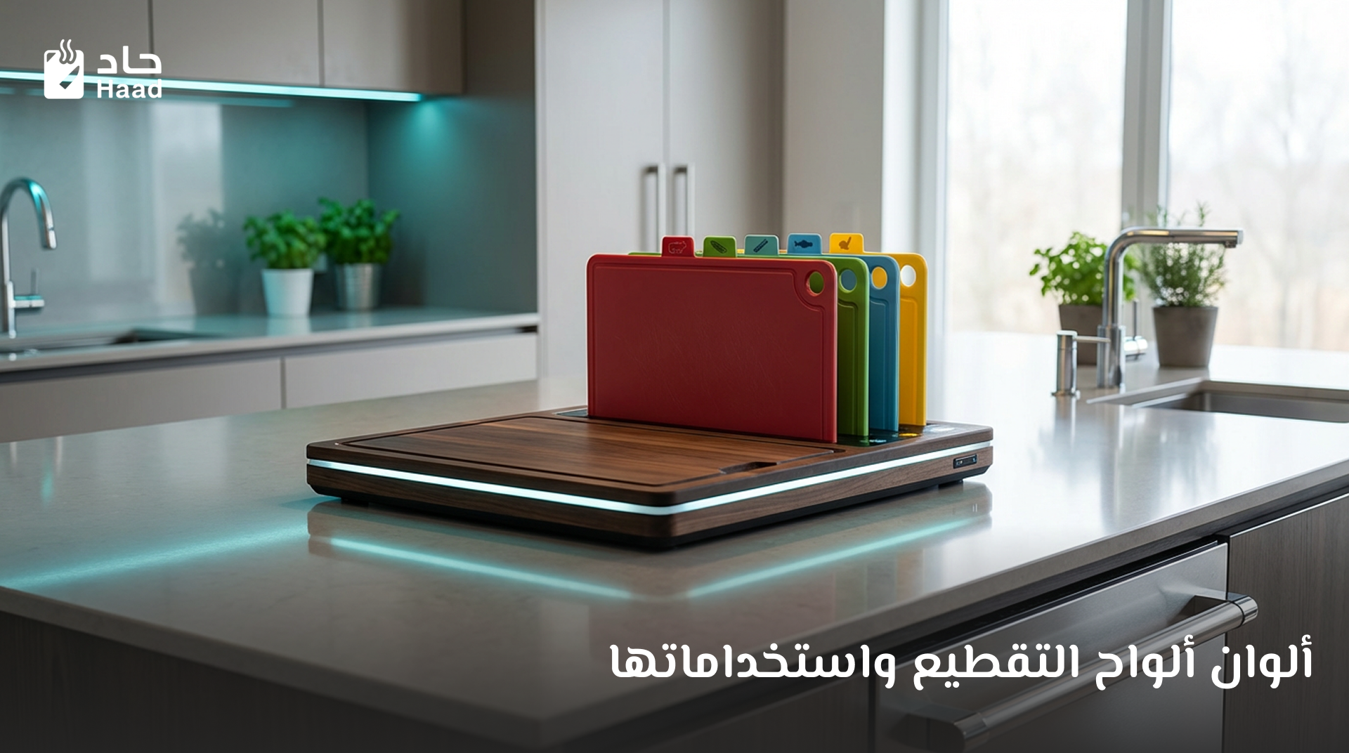 ألوان ألواح التقطيع واستخداماتها